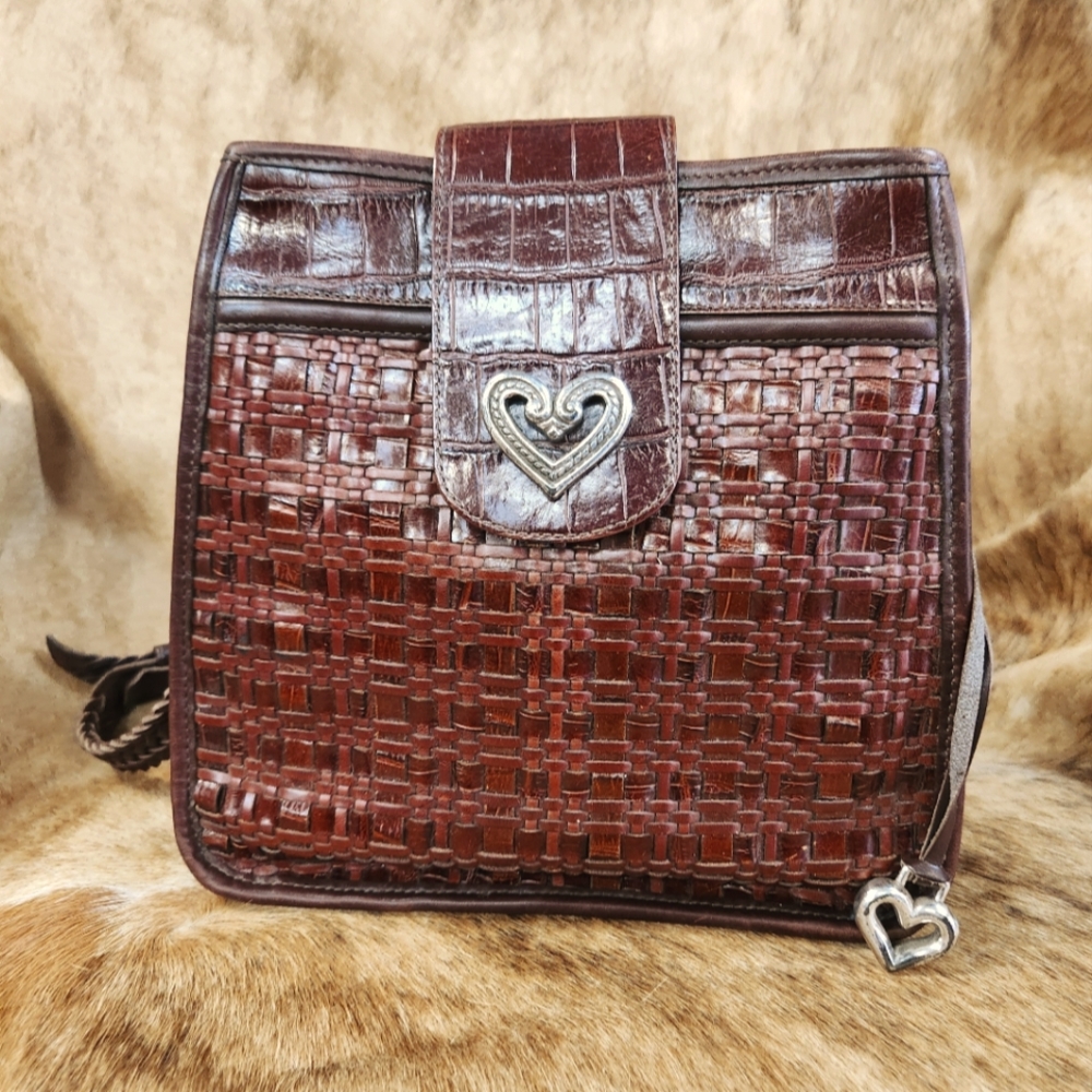 Vintage Brighton Leather Shoulder Bag